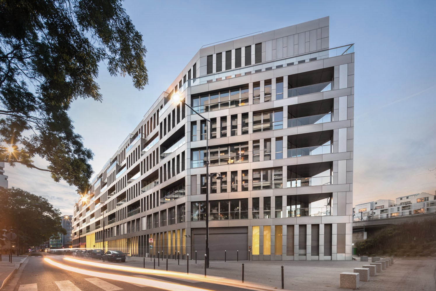 Immeuble de Bureau à Paris et Nantes, Reportage photo