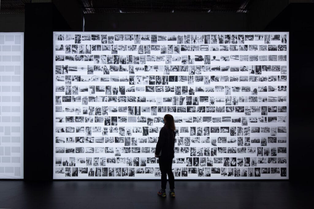 photo d'exposition Cartier Bresson Paris Bibliothéque